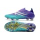 adidas X Speedflow+ FG Violet Rush Argent Métallique Menthe Rush