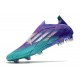 adidas X Speedflow+ FG Violet Rush Argent Métallique Menthe Rush