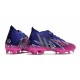 adidas Predator Edge.1 FG Violet Equipe Argent Métallique Rose Choc Equipe