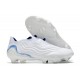 Crampons Foot adidas Copa Sense+ FG Blanc Bleu Hi Res Indigo