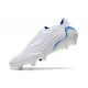 Crampons Foot adidas Copa Sense+ FG Blanc Bleu Hi Res Indigo