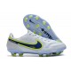 Crampon Nike Tiempo Legend 9 Elite FG Blanc Bleu