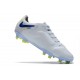 Crampon Nike Tiempo Legend 9 Elite FG Blanc Bleu