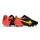 Crampon Nike Tiempo Legend 9 Elite FG Noir Jaune Rouge