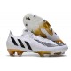 adidas Predator Edge.1 FG Low Nouvel Blanc Noir Or