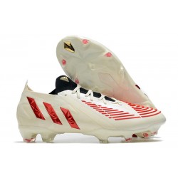 adidas Predator Edge.1 FG Low Nouvel Showdown - Blanc Rouge Doré