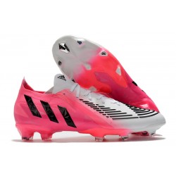 adidas Predator Edge.1 FG Low Nouvel LZ+ Solar Rose Noir Blanc