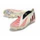 Chaussure adidas Predator Edge+ FG Showdown - Blanc Rouge Doré