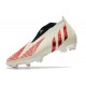 Chaussure adidas Predator Edge+ FG Showdown - Blanc Rouge Doré