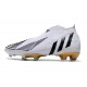 Chaussure adidas Predator Edge+ FG Blanc Or Noir