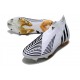 Chaussure adidas Predator Edge+ FG Blanc Or Noir