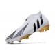 Chaussure adidas Predator Edge+ FG Blanc Or Noir