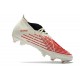 adidas Predator Edge.1 FG Crampons Showdown - Blanc Rouge Doré