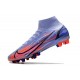 Nike Mercurial Superfly 8 Elite AG Mbappé Chardon Clair Argent Métallique