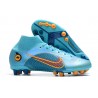 Nike Mercurial Superfly 8 Elite AG Bleu Chlorine Orange Laser Marina