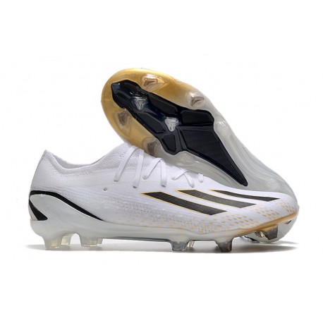 Chaussure de football adidas X Speedportal.1 FG Blanc Noir