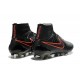 Nouvelle Crampons Nike Magista Obra FG Hommes Noir Vert Hyper Rouge