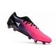 Chaussure de football adidas X Speedportal.1 FG Rose Noir Blanc