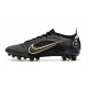 Nike Mercurial Vapor 14 Elite AG Noir Or Métallique Argent Métallique