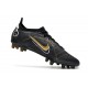 Nike Mercurial Vapor 14 Elite AG Noir Or Métallique Argent Métallique