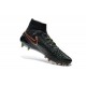 Nouvelle Crampons Nike Magista Obra FG Hommes Noir Vert Hyper Rouge