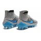 Nouvelle Crampons Nike Magista Obra FG Hommes Gris Loup Bleu Turquoise Noir