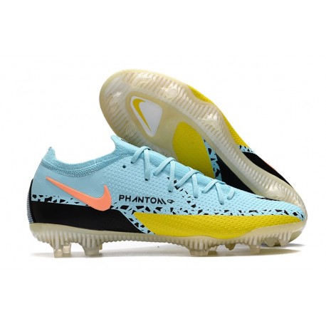 Nike Phantom GT II Elite FG Glacie Ice Noir Jaune Strike