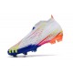 Chaussure adidas Predator Edge+ FG Blanc Jaune Solaire Bleu Power