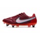 Nike Tiempo Legend IX Elite SG AC Rouge Equipe Blanc Hibiscus Mystique