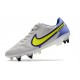 Nike Tiempo Legend IX Elite SG-PRO AC Gris Brouillard Volt Sapphire