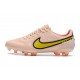 Nike Tiempo Legend 9 Elite FG Guava Ice Jaune Strike Sunset Glow