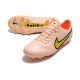 Nike Tiempo Legend 9 Elite FG Guava Ice Jaune Strike Sunset Glow