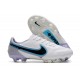 Crampon Nike Tiempo Legend 9 Elite FG Blanc Noir