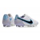 Crampon Nike Tiempo Legend 9 Elite FG Blanc Noir