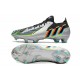 adidas Predator Edge.1 FG Low Argent Métallique Noir Jaune Solaire