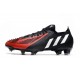 adidas Predator Edge.1 FG Low Nouvel Noir Rouge Blanc