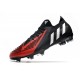 adidas Predator Edge.1 FG Low Nouvel Noir Rouge Blanc