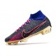 Nike Air Zoom Mercurial Superfly IX Elite FG Bleu Rose