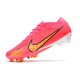 Nike Air Zoom Mercurial Vapor 15 Elite FG Rose Jaune