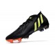 adidas Predator Edge.1 FG Crampons Noir Jaune Rouge