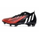 adidas Predator Edge.1 FG Crampons Noir Rouge Blanc