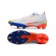 adidas Predator Edge.1 FG Crampons Blanc Jaune Solaire Bleu Power