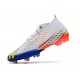 adidas Predator Edge.1 FG Crampons Blanc Jaune Solaire Bleu Power