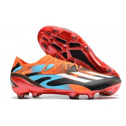 Chaussure de football adidas X Speedportal.1 FG Noir Orange Bleu Blanc