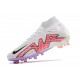 Nike Zoom Mercurial Superfly IX Elite AG Blanc Noir Rouge