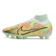Nike Zoom Mercurial Superfly IX Elite AG Bonded - Vert Bleu Orange