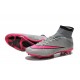 2015 Chaussures Nike Mercurial Superfly FG Gris Hyper Rose