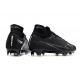 Nike Air Zoom Mercurial Superfly 9 Elite FG Noir