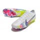 Nike Air Zoom Mercurial Vapor XV Elite FG Blanc Bleu Rose