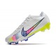 Nike Air Zoom Mercurial Vapor XV Elite FG Blanc Bleu Rose